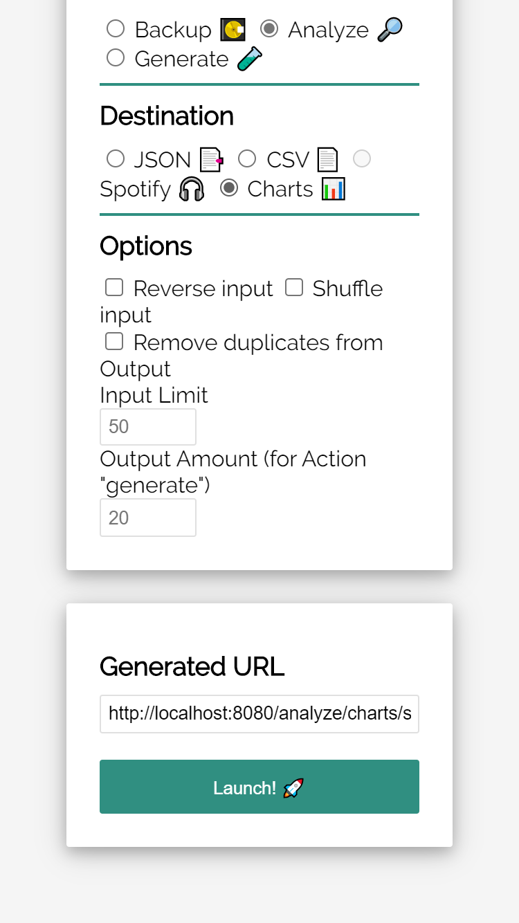 toolsforspotify screenshot
